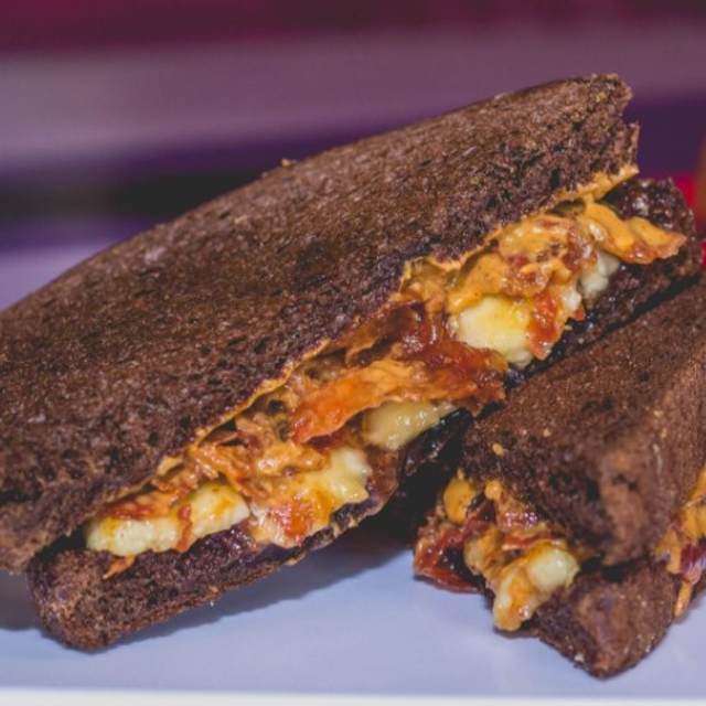 Spicy Elvis Sandwich.